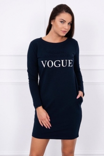 Vogue - športové šaty granátové